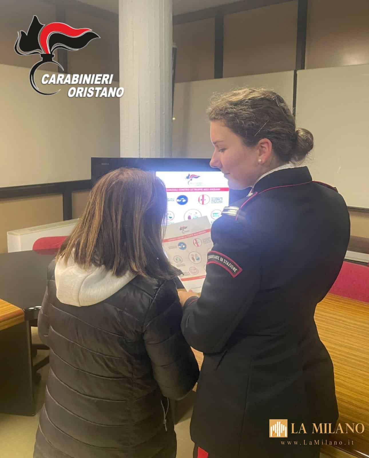 Carabinieri di Gonnosnò: incontro informativo per prevenire le truffe ai danni dei cittadini