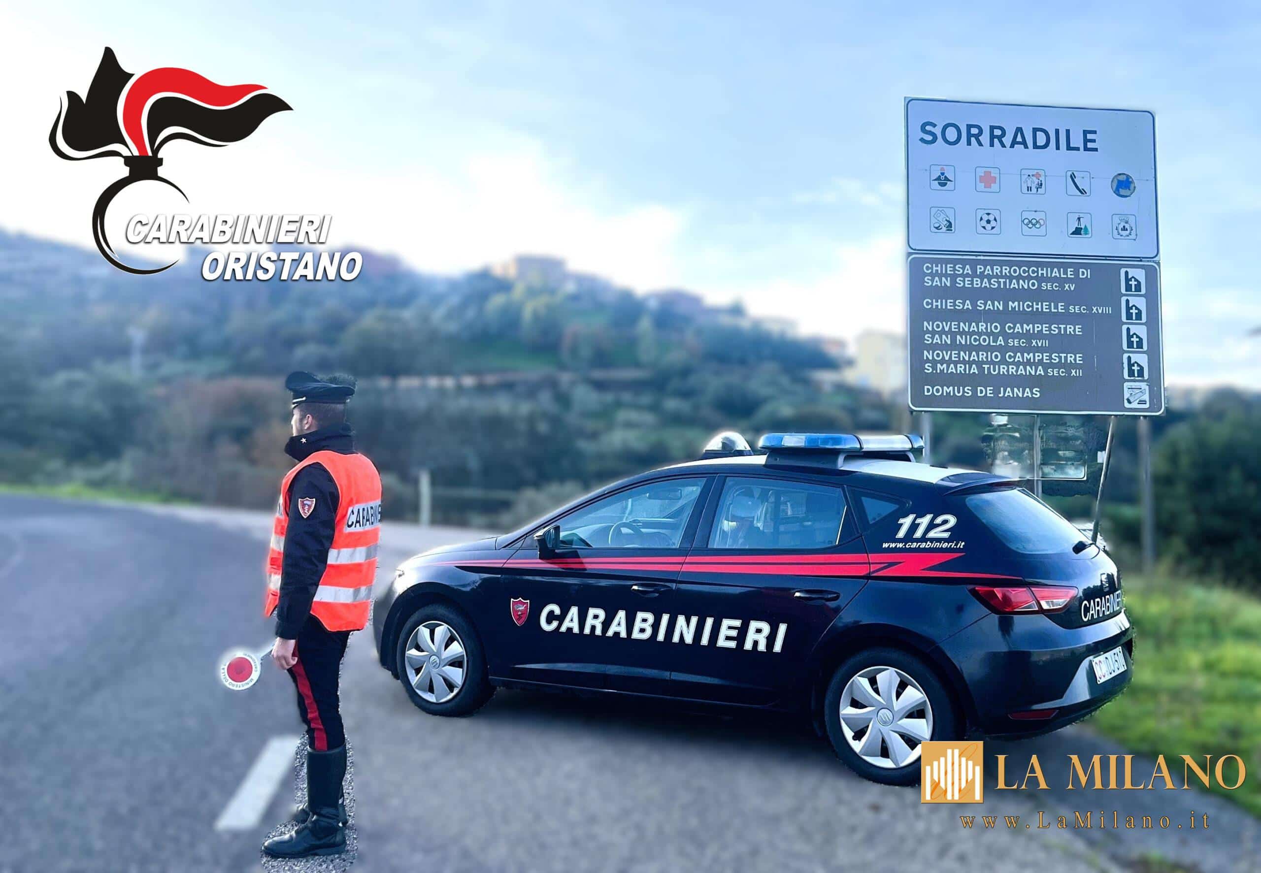 Sorradile: ladri armati arrestati dopo furto in abitazione.