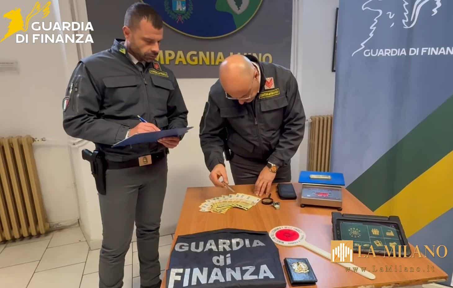 Varese, trasportava un lingotto d’oro e un Rolex su un’auto a noleggio: denuncia e sequestro della Guardia di Finanza