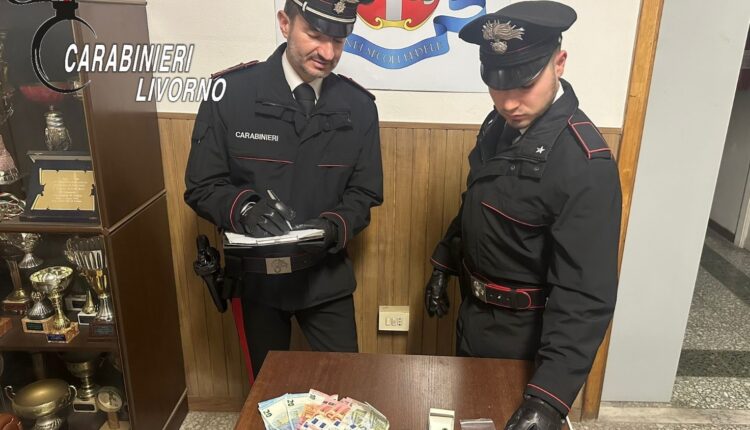 Cecina, arrestati 2 spacciatori di hashish dai Carabinieri
