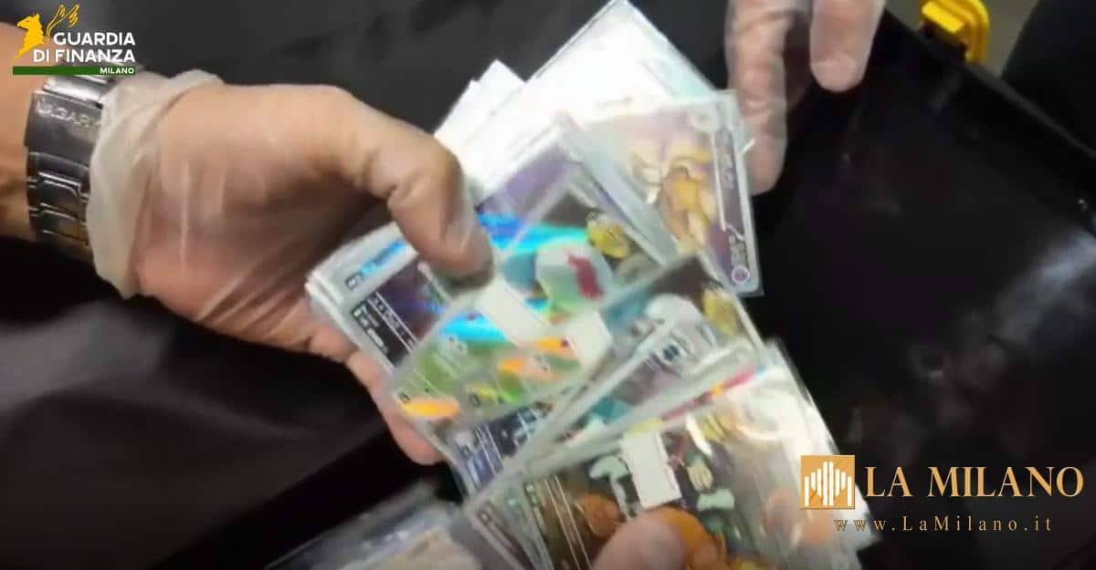 Contrabbando all’aeroporto di Linate: sequestrate oltre 20 mila carte collezionabili provenienti dal Giappone.