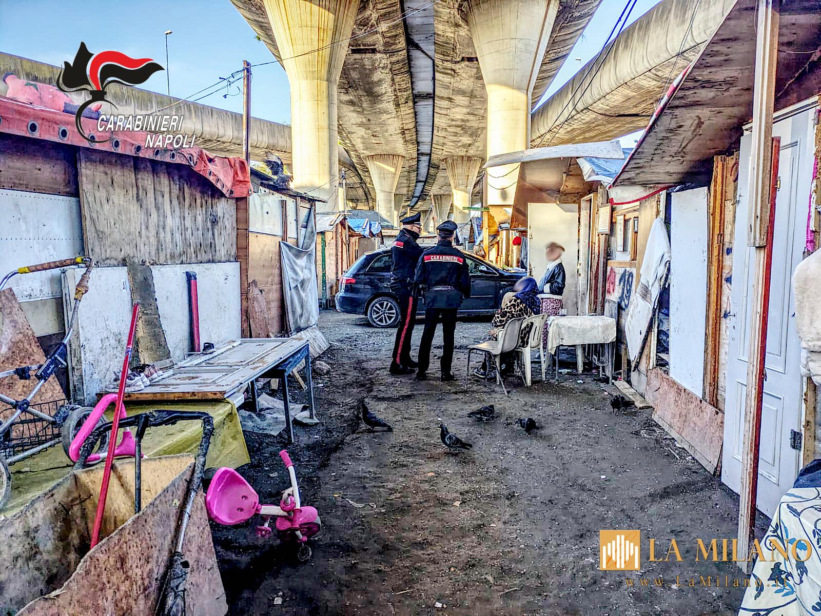 Napoli: controlli nei campi rom, sequestrati 400 kg di rame rubato e due pitbull maltrattati