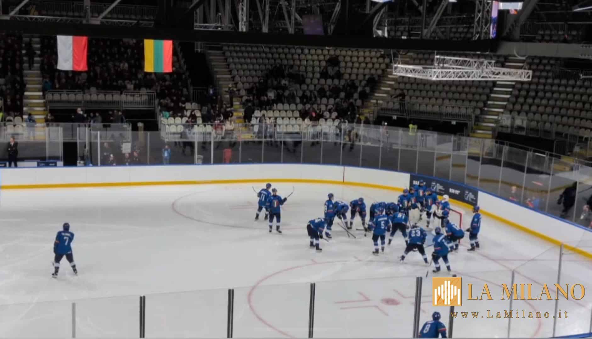 Mondiali di Hockey U20: l'Italia per 4-2 contro la Lituania e incassa la seconda sconfitta consecutiva.