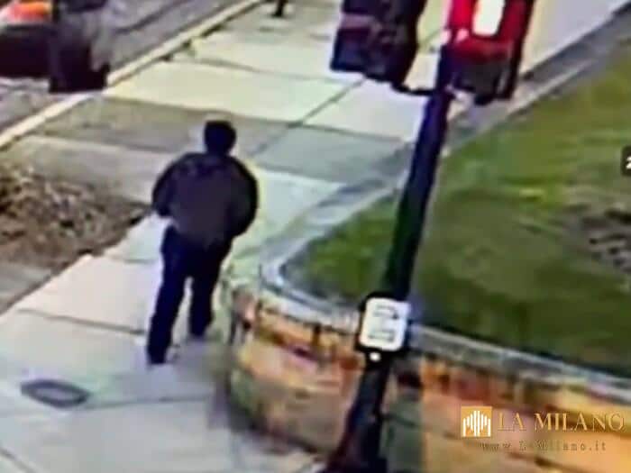 L'autore degli spari in fuga