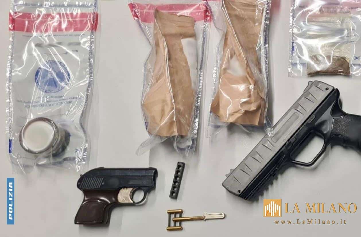 Pescara, giovane trovata con droga e arma in una struttura ricettiva: denunciata dalla Polizia di Stato