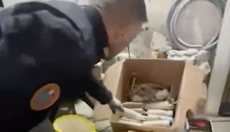 Sant'Antimo: scoperta fabbrica illegale di fuochi d’artificio.