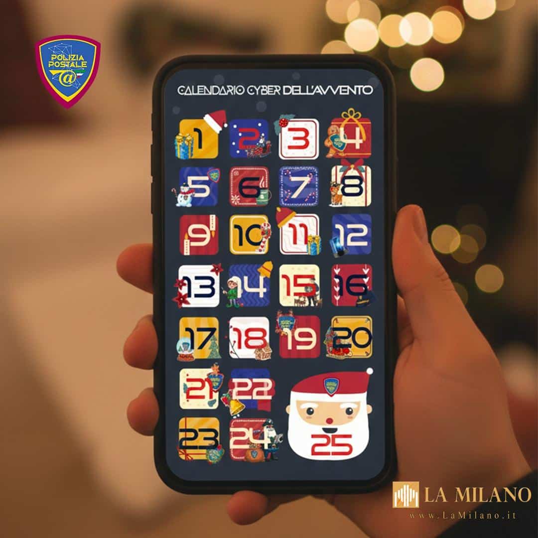 La Polizia di Stato lancia il calendario dell’Avvento cyber: 25 giorni di consigli per una rete più sicura