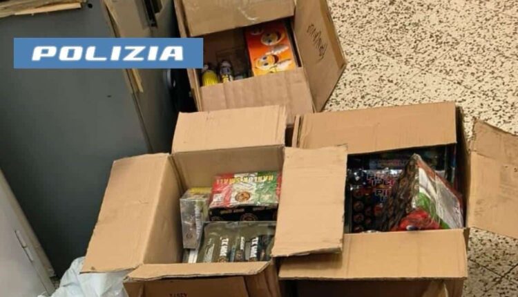 Torino: maxi sequestri di 578 kg di fuochi illegali in tre comuni.