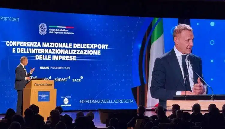 Milano: Tajani inaugura la Conferenza Nazionale dell’Export.