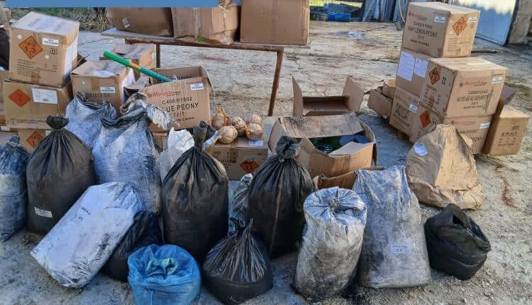 Martinsicuro, maxi sequestro di botti illegali: oltre 240 kg di materiale pirotecnico fuori legge