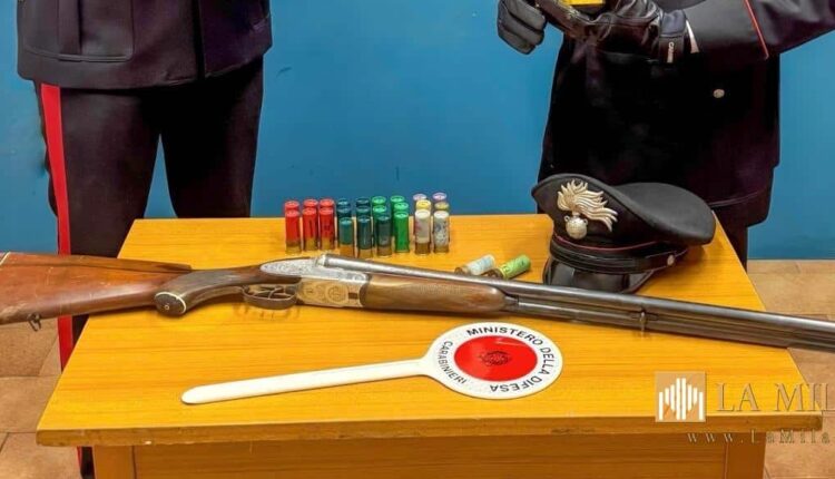 Sermide e Felonica: sequestrata doppietta, proprietario denunciato.