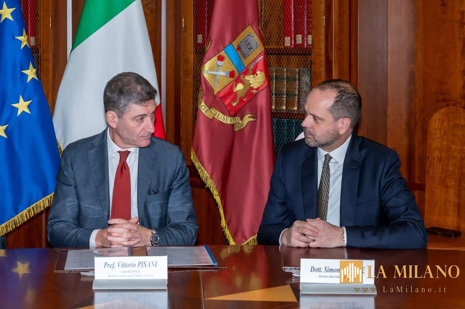 Firma del protocollo tra Polizia di Stato e Gallerie degli Uffizi