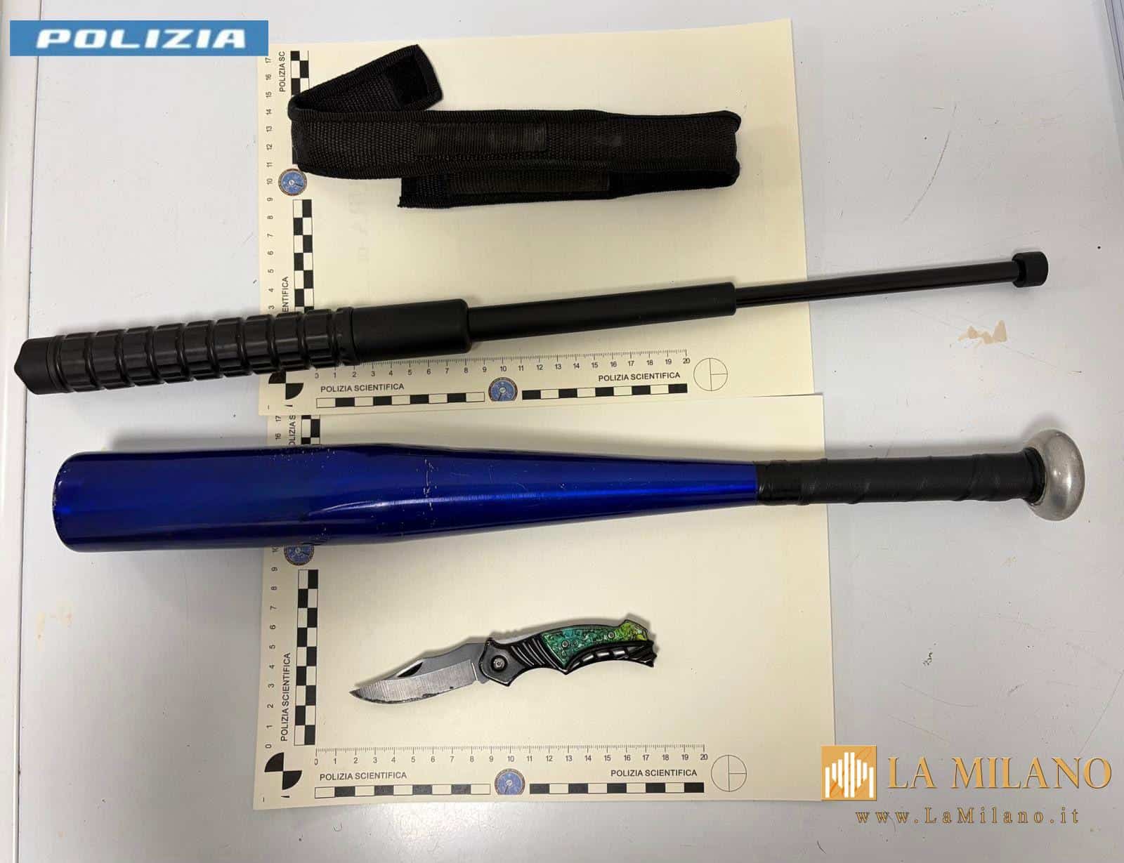 Como, controlli notturni della polizia: 21enne denunciato per porto abusivo di armi