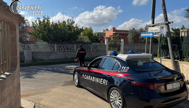 Carabinieri impegnati in operazioni di controllo del territorio nella provincia di Lecce