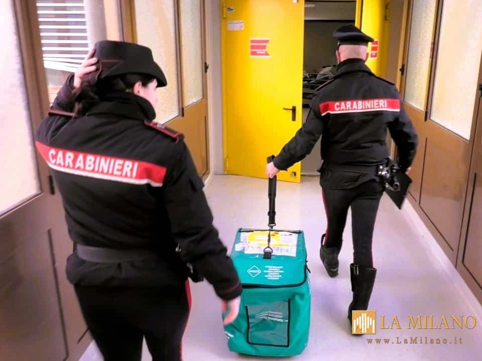 Da Pavia ad Ancona in supercar i Carabinieri trasportano un rene per un trapianto salvavita