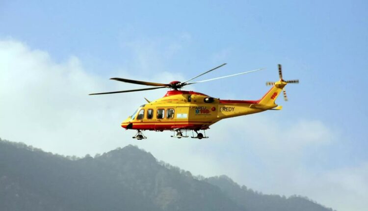 Elisoccorso sanitario Eli-STAM in Lombardia