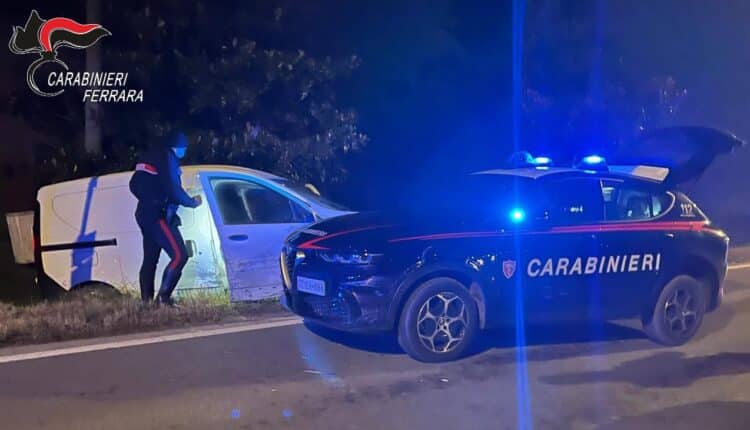 Inseguimento da film tra tre province: 28enne arrestato dai Carabinieri. Maxi operazione anche a Mesola, due arresti in poche ore