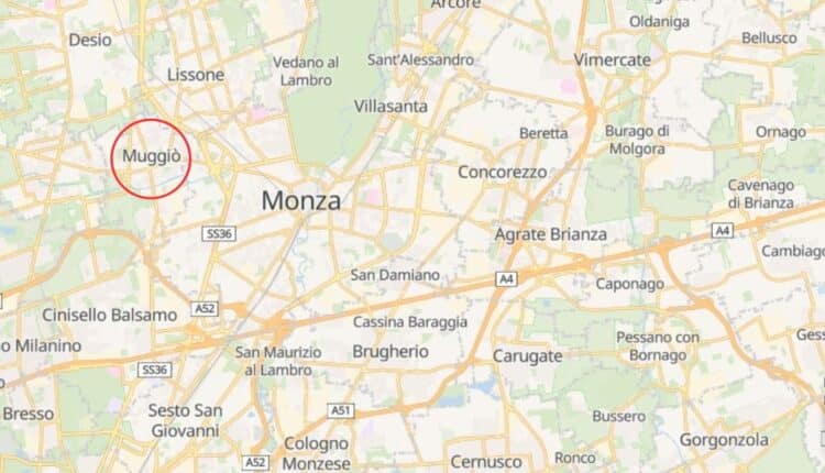 Intervento di carabinieri e ambulanze a Muggiò dopo il tentato femminicidio di una donna di 31 anni