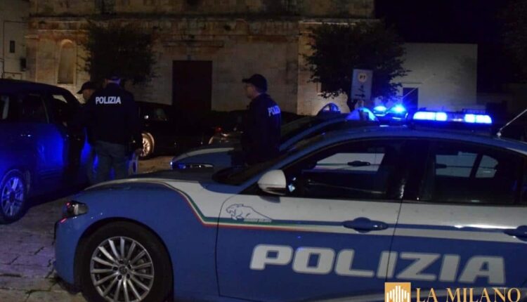 Inseguimento notturno della Polizia di Stato a Ostuni