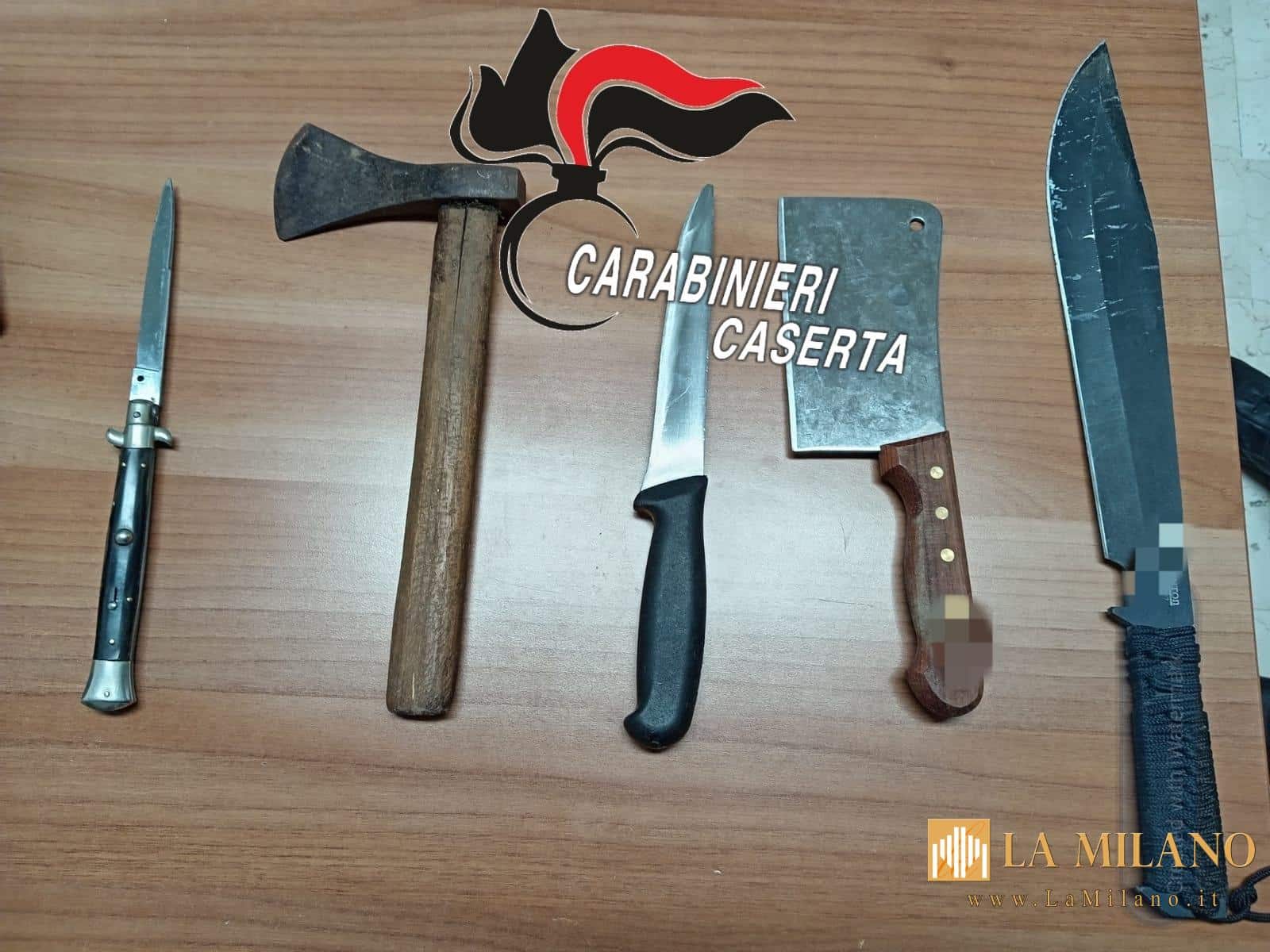 San Nicola la Strada, arrestato 43enne per maltrattamenti in famiglia e porto di armi