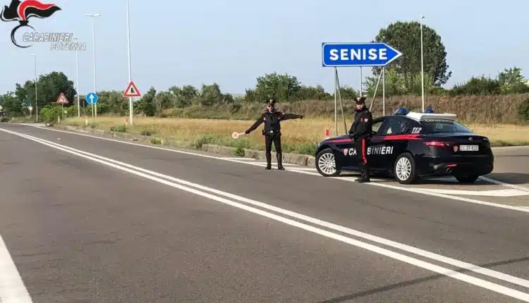 Senise, contrasto al traffico di stupefacenti e sicurezza stradale: arrestato un 35enne dopo un inseguimento