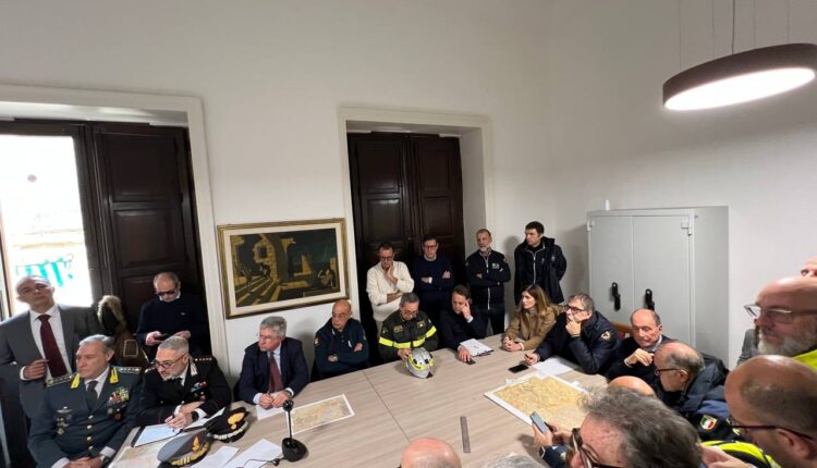 Frana di Niscemi, Schifani sul posto: tavolo operativo in Comune per l’emergenza
