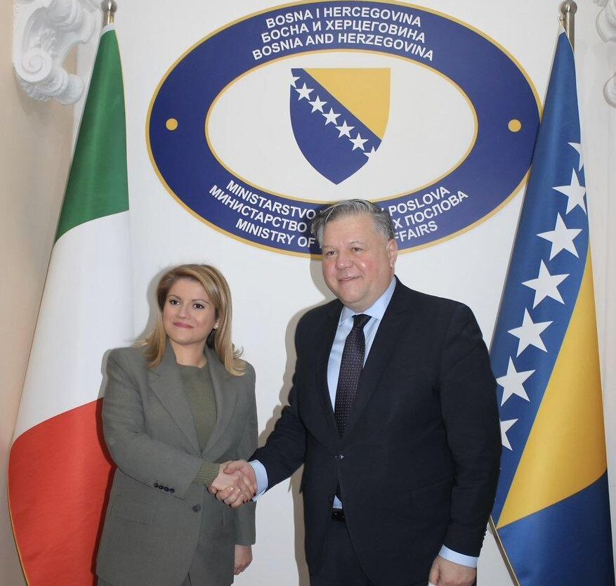 Missione del Sottosegretario Tripodi a Sarajevo e visita al contingente EUFOR Althea