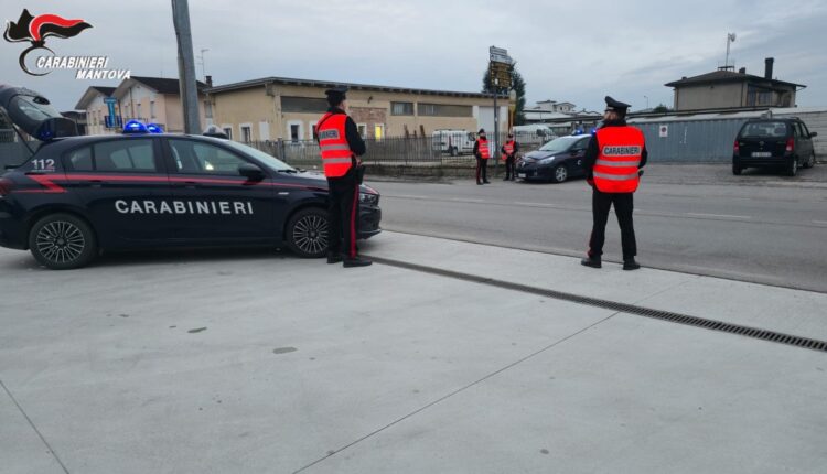 Controlli straordinari dei Carabinieri a Curtatone